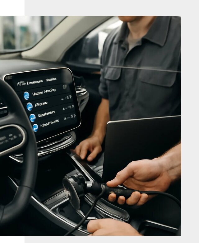 Установка приложений Geely для мультимедиа автомобиля в Чебаркуле
