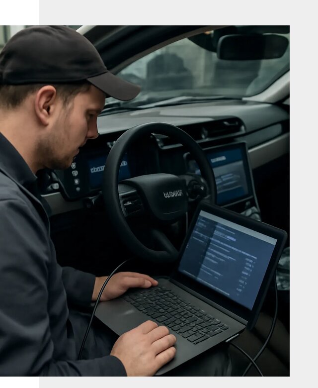 Профессиональная русификация автомобилей Lynk Co в Чебаркуле