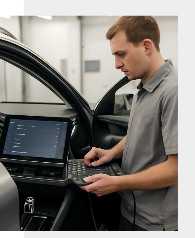 Русификация мультимедиа автомобилей Lynk Co в Чебаркуле