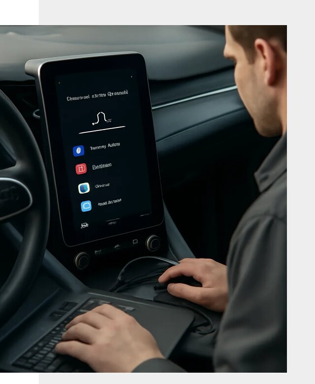 Установка приложений Lynk Co на автомобиль в Чебаркуле