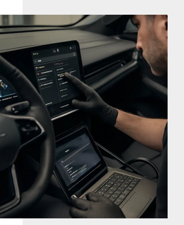 Русификация приборной панели Rising автомобиля в Чебаркуле