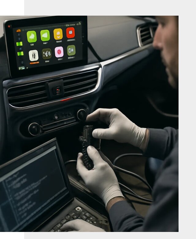 Активация Apple CarPlay в Чебаркуле для штатной мультимедиа