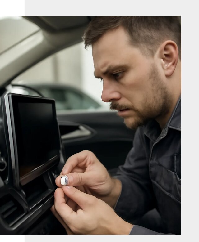 Установка SIM карты в авто для мультимедиа в Чебаркуле