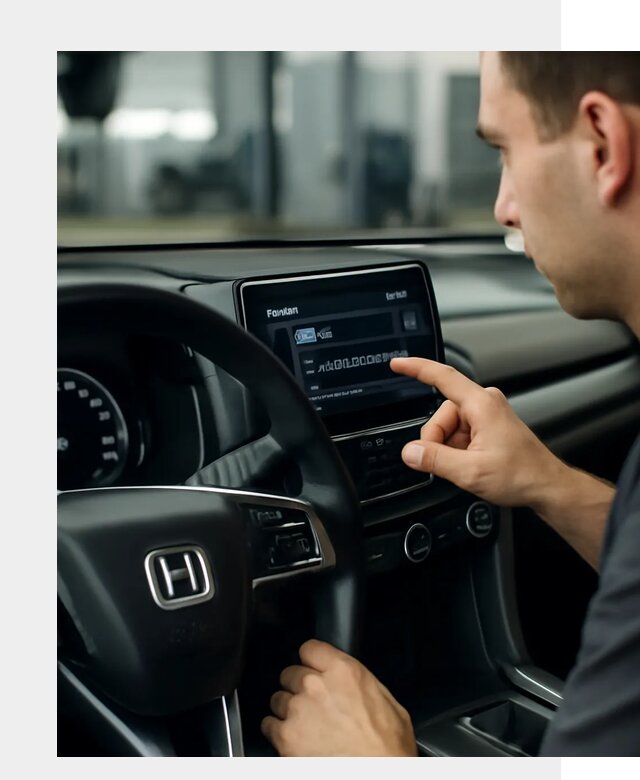 Русификация панели приборов Honda в Чебаркуле по цене 5369 ФастМобиль-Чбр